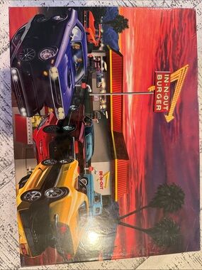 Brand New: In-N-Out Burger Retro Car Puzzle - Sunset Cruise